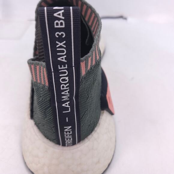 Adidas NMD CS2 Athletic Slip On Training Shoe Womens Size 9 BY8781 Gray White - Picture 9 of 10